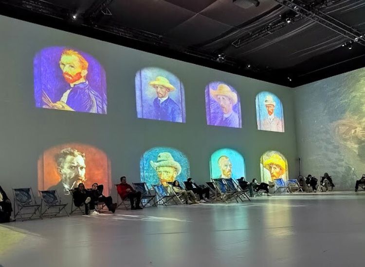 Exposition Van Gogh immersive à Euratechnologies Lille