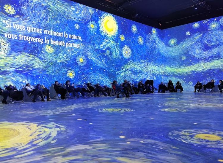 Exposition Van Gogh immersive à Euratechnologies Lille