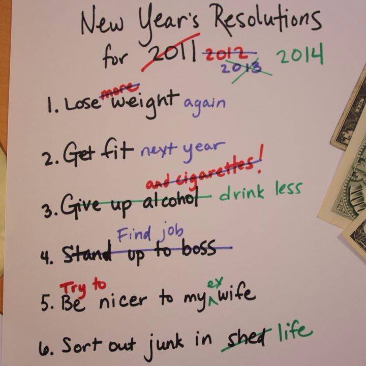 Fuck les bonnes résolutions!