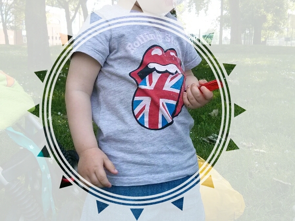T-shirt Rolling Stones bébé