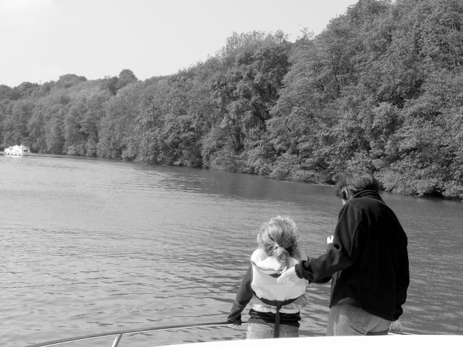 pêcher avec un enfant