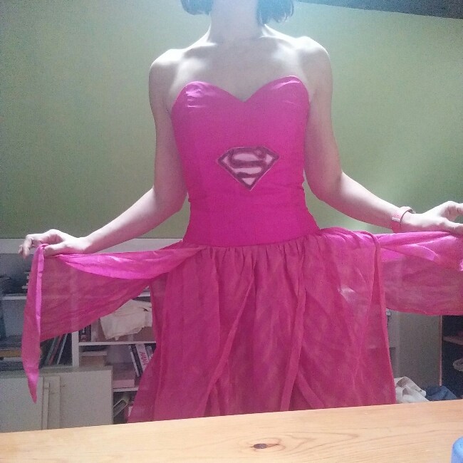 robe de super héroïne DIY