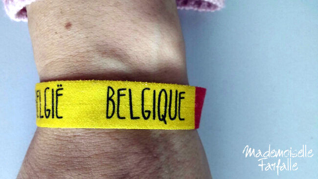 bracelet équipe belge foot