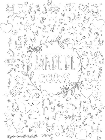 Coloriage injures