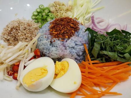Nourriture Sud Thai, Cuisine Thaïlandaise, Riz, Salade