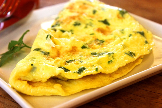 omelette aux herbes