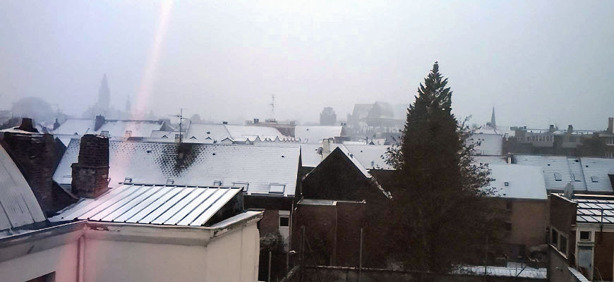 neige à Lille