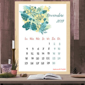 calendrier de novembre 2019