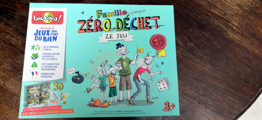 La nouveauté Bioviva : « Famille (presque) Zéro Déchet – Ze Jeu »