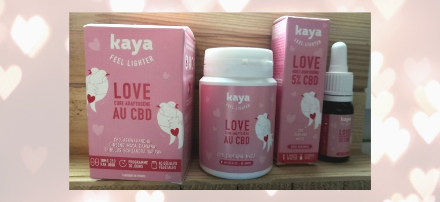 La gamme Love de Kaya