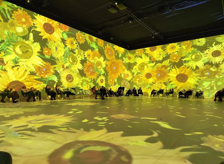 Exposition Van Gogh immersive à Euratechnologies Lille